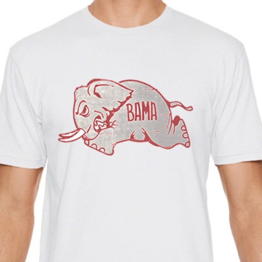 Alabama Crimson Tide vintage logo shirt